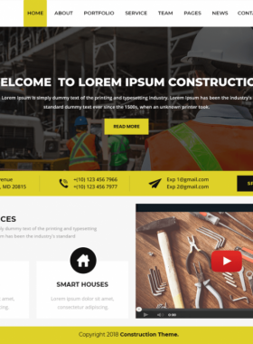 Thiết kế website xây dựng